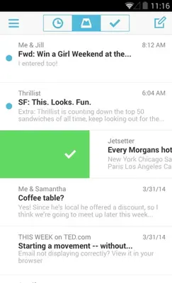 Mailbox android App screenshot 2