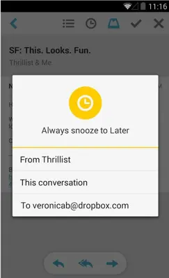 Mailbox android App screenshot 3